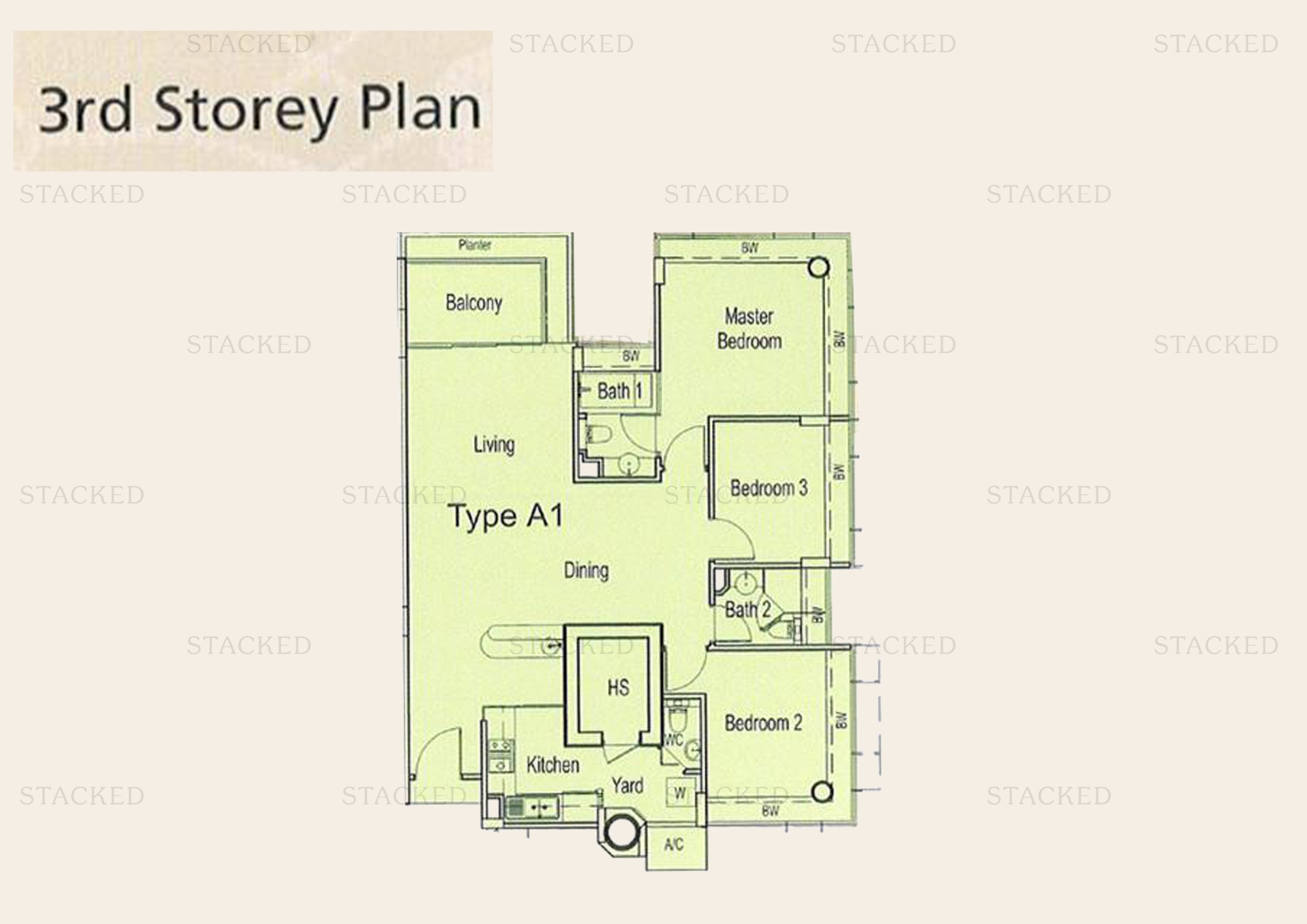 Stacked homes Rosyth Residence Singapore Condo Floor Plans, Images